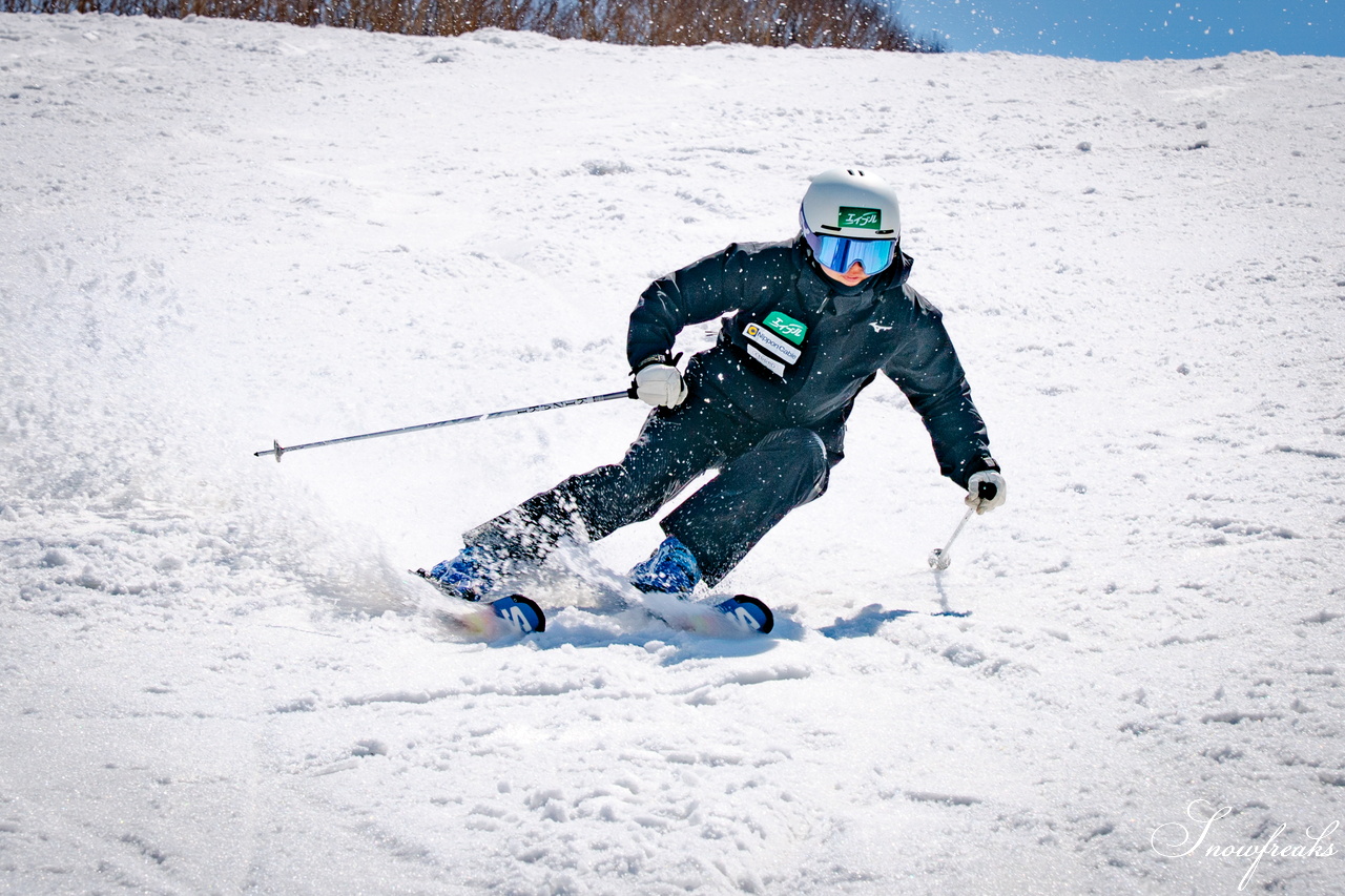 キロロリゾート｜ポカポカ陽気で絶好の春スキー日和♪こんな日は、みんなで思いっきり春雪を満喫しましょう！